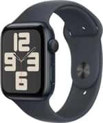 Apple Watch SE 2 2024 GPS 40mm Midnight Aluminum Case with Midnight Sport Band - S/M (MXE73)